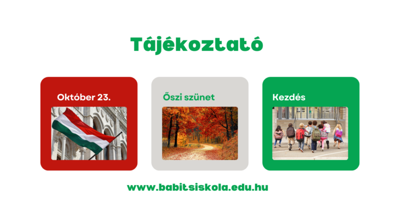 tájékoztató